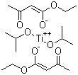Diisopropoxy- bis ethylacetoacetato titanate 